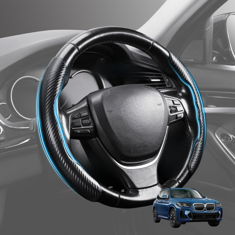 Segmented Steering Wheel Cover for BMW iX3 2022 - Current (G08) - Universal Size