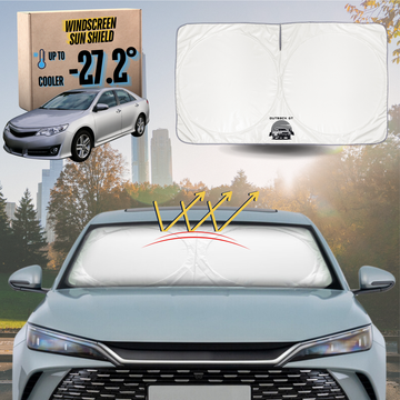 Front Windscreen Sun Shade for Toyota Camry 2012 - 2017 (XV50) - Standard 150 x 85 cm
