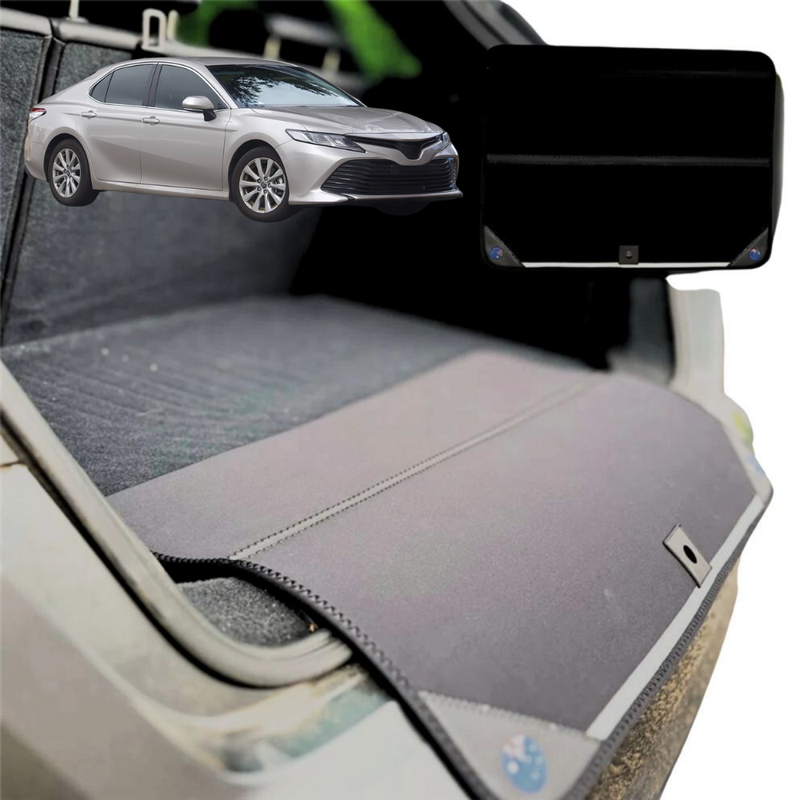 Rear Cargo Boot Bumper Protector for Toyota Camry 2018 - Current (XV70) - Standard (72 x 55) - Black