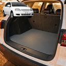 6D Diamond Car Boot Cargo Mat for Toyota Corolla 2002 - 2007 Hatch/Sedan (E120/130) - Heavy Duty Carpet Liner - All-Weather Resistance - Easy to use - Odorless Material - Black & Grey-14