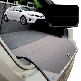 Rear Cargo Boot Bumper Protector for Toyota Corolla 2013 - 2018 Hatch (E160/170/180) - Standard (72 x 55) - Black