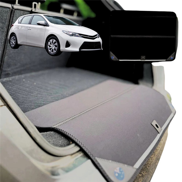 Rear Cargo Boot Bumper Protector for Toyota Corolla 2013 - 2018 Hatch (E160/170/180) - Standard (72 x 55) - Black