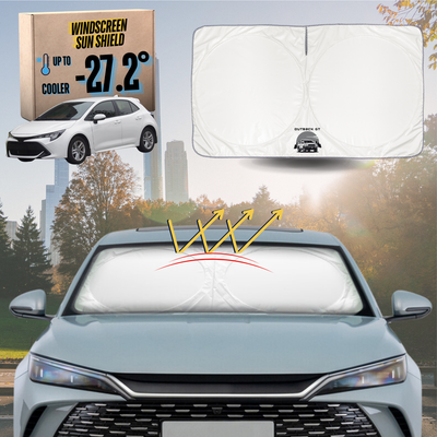 Front Windscreen Sun Shade for Toyota Corolla 2018 - Current Hatch - Standard 150 x 85 cm