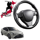 Black Samurai Segmented Steering Wheel Cover for Toyota Corolla 2019 - Current Sedan-1