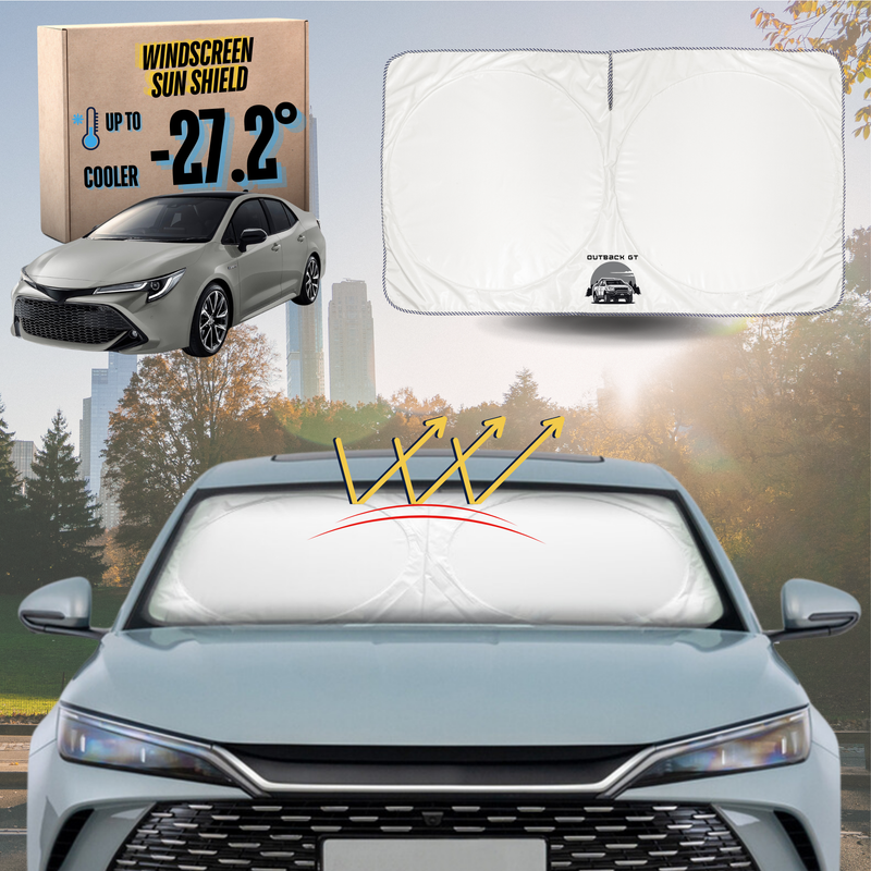Front Windscreen Sun Shade for Toyota Corolla 2019 - Current Sedan - Standard 150 x 85 cm