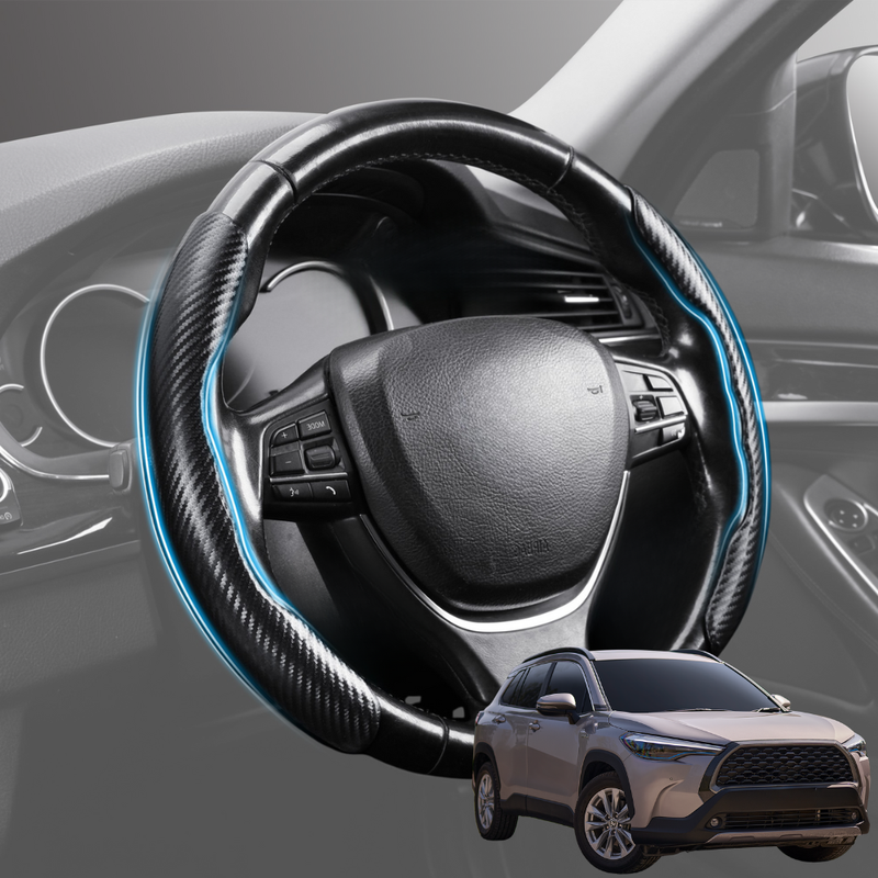 Segmented Steering Wheel Cover for Toyota Corolla Cross 2020 - Current (XG10) - Universal Size