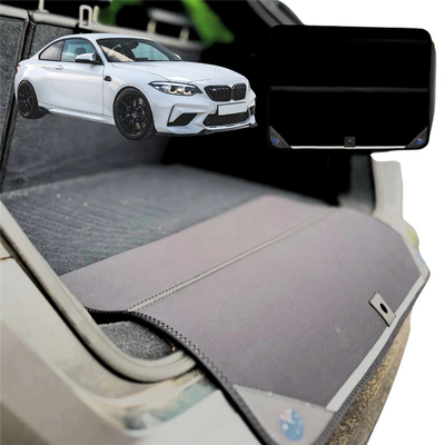 Rear Cargo Boot Bumper Protector for BMW M2 2015 - 2021 (F87) - Standard (72 x 55) - Black