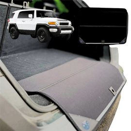 Rear Cargo Boot Bumper Protector for Toyota FJ Cruiser 2010 - 2017 - XL (98 x 55) - Black