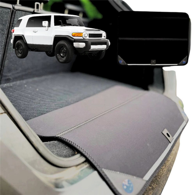 Rear Cargo Boot Bumper Protector for Toyota FJ Cruiser 2010 - 2017 - XL (98 x 55) - Black