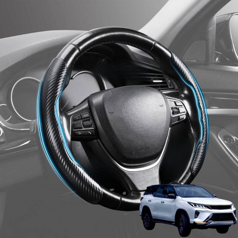 Segmented Steering Wheel Cover for Toyota Fortuner 2015 - Current (AN150/AN160)