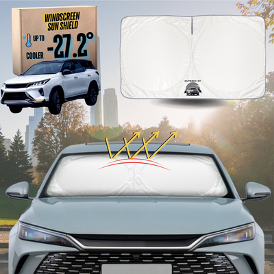 Front Windscreen Sun Shade for Toyota Fortuner 2015 - Current (AN150/AN160) - Standard 150 x 85 cm