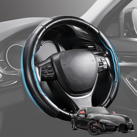 Segmented Steering Wheel Cover for Toyota GR Supra 2020 - Current (J29, DB, A90/A91) - Universal Size