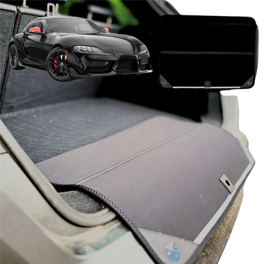 Rear Cargo Boot Bumper Protector for Toyota GR Supra 2020 - Current (J29, DB, A90/A91) - Standard (72 x 55) - Black