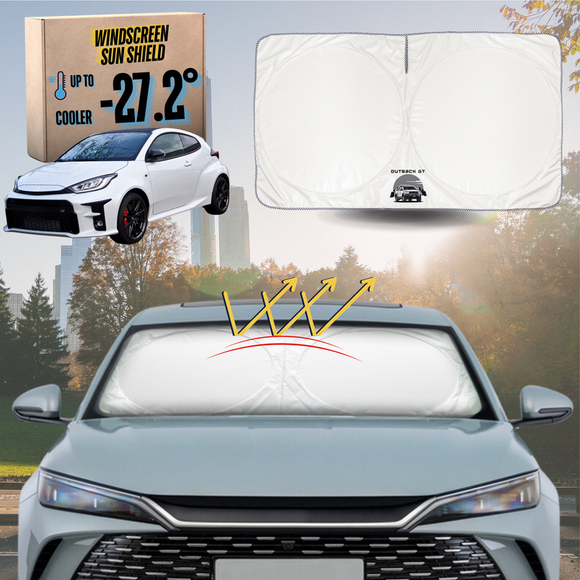 Front Windscreen Sun Shade for Toyota GR Yaris 2021 - Current - Standard 150 x 85 cm