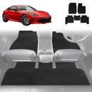 6D Diamond Car Floor Mats for Toyota GR86 2022 - Current - Custom-Fit Carpet Liner-1