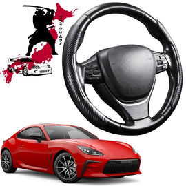 Black Samurai Segmented Steering Wheel Cover for Toyota GR86 2022 - Current