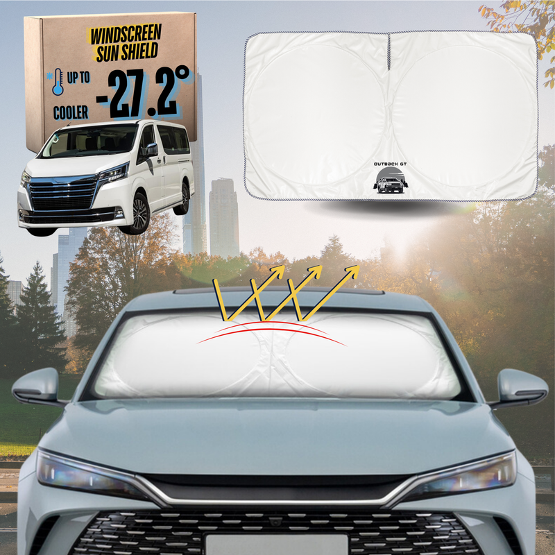 Front Windscreen Sun Shade for Toyota Granvia 2019 - Current - XL 160 x 100 cm
