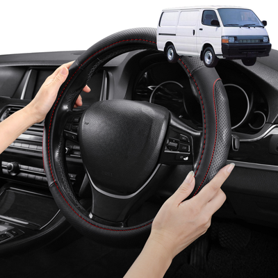 Steering Wheel Cover Pro Extra Layer for Toyota HiAce Commuter 1989-2005 - Breathable & Anti-Slip - Circle 38 cm
