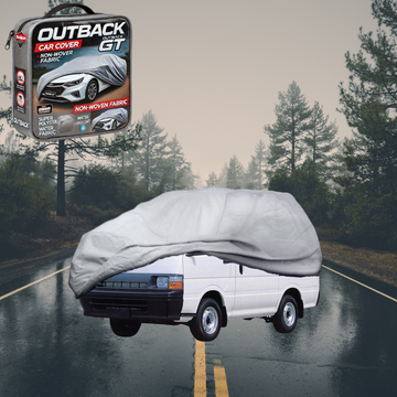 Silvershield Outdoor Car Cover for Toyota HiAce Commuter 1989 - 2005 - XXLC - Grey