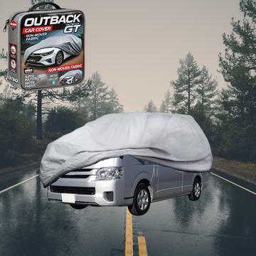 Silvershield Outdoor Car Cover for Toyota HiAce Commuter 2005 - 2018 - XXLC - Grey