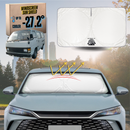 Front Windscreen Sun Shade for Toyota Hiace Van 1989 - 2005 (Crew) - XL 160 x 100 cm-1