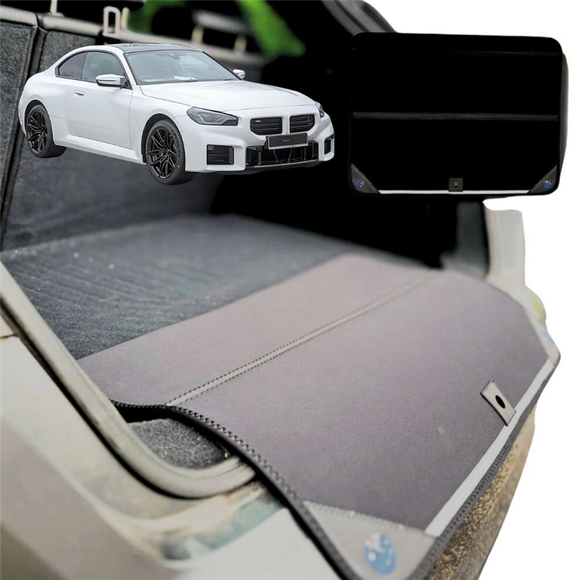 Rear Cargo Boot Bumper Protector for BMW M2 2023 - Current (G87) - Standard (72 x 55) - Black