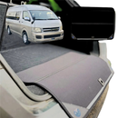 Rear Cargo Boot Bumper Protector for Toyota Hiace Van 2005 - 2018 (Crew) - XL (98 x 55) - Black-1
