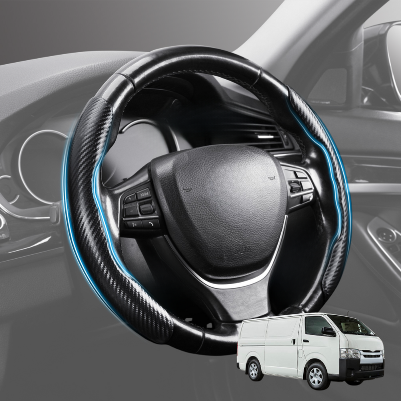 Segmented Steering Wheel Cover for Toyota Hiace Van 2005 - 2019 (LWB) - Universal Size