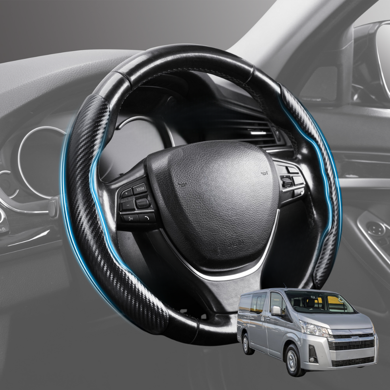 Segmented Steering Wheel Cover for Toyota Hiace Van 2019 - Current (Crew) - Universal Size