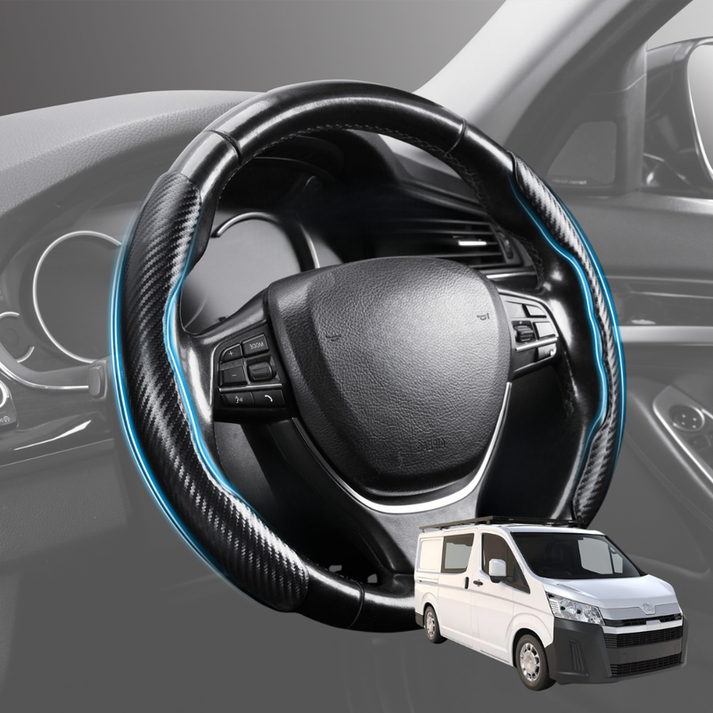 Segmented Steering Wheel Cover for Toyota Hiace Van 2019 - Current (LWB) - Universal Size