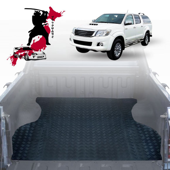Black Samurai UTE Tub Mat Tray Liner for Toyota Hilux Double Cab 2005 - 2015