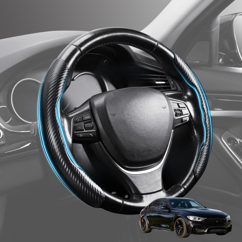 Segmented Steering Wheel Cover for BMW M3 2014 - 2019 (F80) - Universal Size