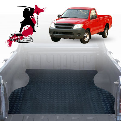 Black Samurai UTE Tub Mat Tray Liner for Toyota Hilux Single Cab 2005 - 2015 (With Spray On Liner or No Liner)