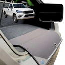 Rear Cargo Boot Bumper Protector for Toyota Hilux Single Cab 2015 - Current - Standard (72 x 55) - Black-1