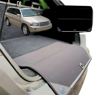 Rear Cargo Boot Bumper Protector for Toyota Kluger 2001 - 2007 (XU20) - XL (98 x 55) - Black