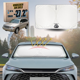 Front Windscreen Sun Shade for Toyota Kluger 2001 - 2007 (XU20) - Standard 150 x 85 cm