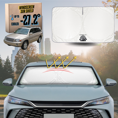 Front Windscreen Sun Shade for Toyota Kluger 2001 - 2007 (XU20) - Standard 150 x 85 cm