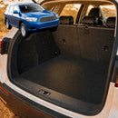 6D Diamond Car Boot Cargo Mat for Toyota Kluger 2007 - 2013 (XU40) - Heavy Duty Carpet Liner - All-Weather Resistance - Easy to use - Odorless Material - Black & Grey-13