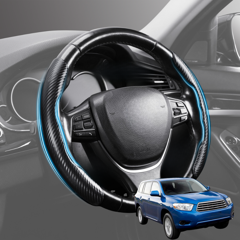 Segmented Steering Wheel Cover for Toyota Kluger 2007 - 2013 (XU40)