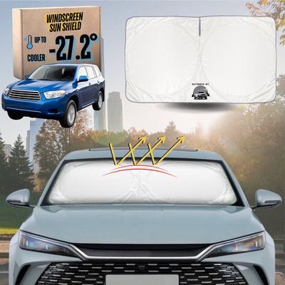 Front Windscreen Sun Shade for Toyota Kluger 2007 - 2013 (XU40) - Standard 150 x 85 cm