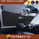Front Windscreen Sun Shade for Toyota Kluger 2021 - Current (XU70) - Standard 150 x 85 cm - Black-1