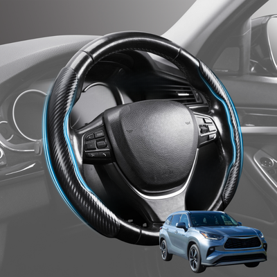 Segmented Steering Wheel Cover for Toyota Kluger 2021 - Current (XU70) - Universal Size