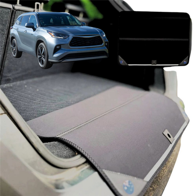 Rear Cargo Boot Bumper Protector for Toyota Kluger 2021 - Current (XU70) - XL (98 x 55) - Black