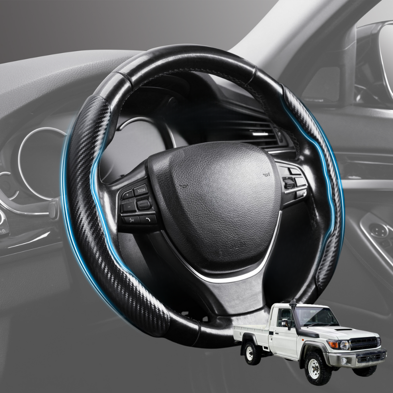 Segmented Steering Wheel Cover for Toyota LandCruiser 70 Single Cab 2012 - Current - Universal Size