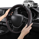 Steering Wheel Cover Pro Extra Layer for Toyota Landcruiser 200 2012-2021 (GX GXL) - Breathable & Anti-Slip - Circle 38 cm-1