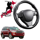 Black Samurai Segmented Steering Wheel Cover for Toyota LandCruiser 200 2012 - 2021 (Sahara)-1