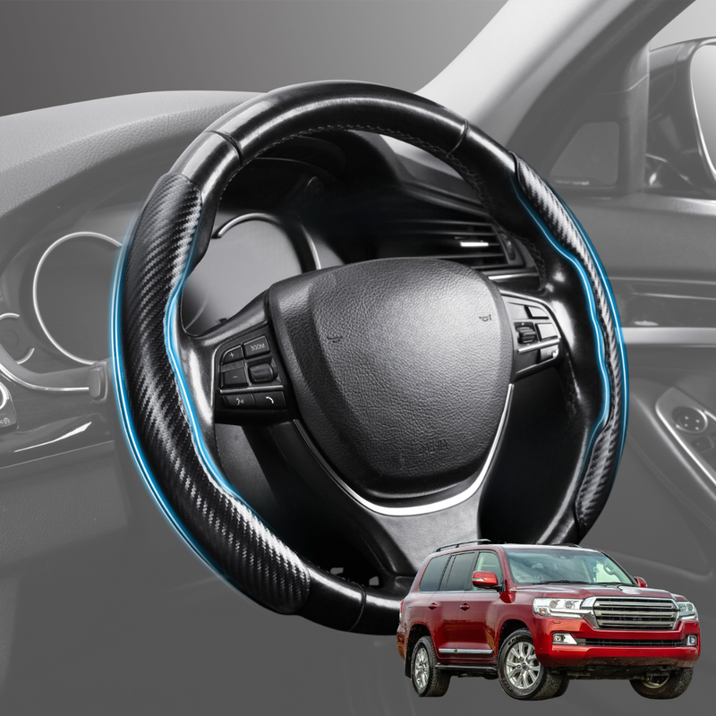 Segmented Steering Wheel Cover for Toyota LandCruiser 200 2012 - 2021 (Sahara) - Universal Size