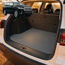 6D Diamond Car Boot Cargo Mat for Toyota LandCruiser 300 2021 - Current - Heavy Duty Carpet Liner - All-Weather Resistance - Easy to use - Odorless Material - Black & Grey-14