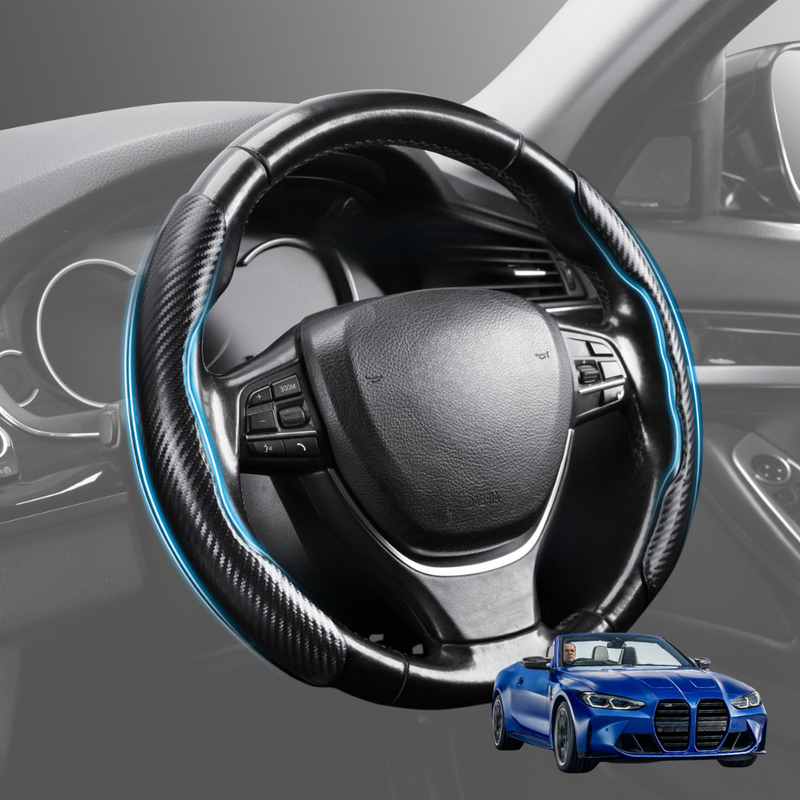 Segmented Steering Wheel Cover for BMW M4 2021 - Current (G82 G83) - Universal Size
