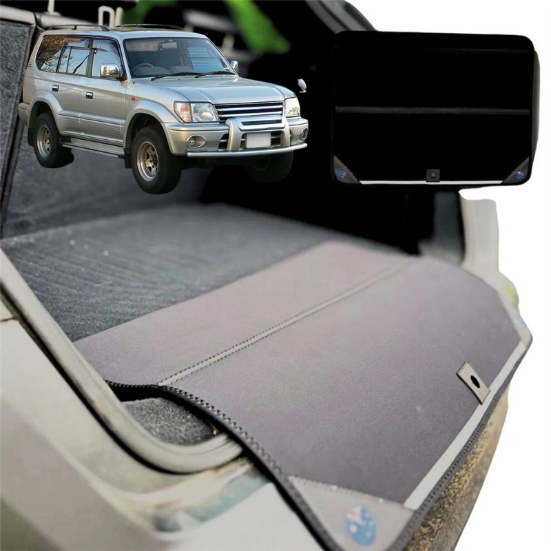 Rear Cargo Boot Bumper Protector for Toyota Prado 1996 - 2003 90 Serie ...